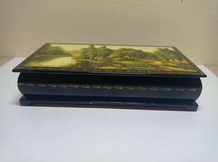 Шкатулка для украшений федоскино