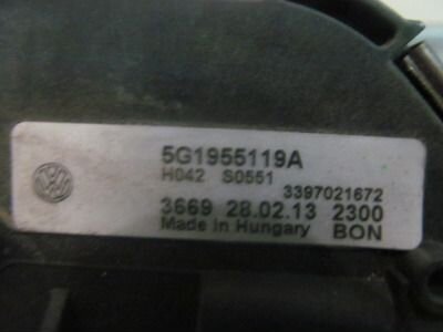 Трапеция переднего стеклоочистителя VW golf 7 бу