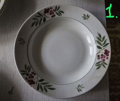 Суповые тарелки (разные)
