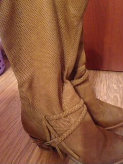 Сапоги казаки демисезонные