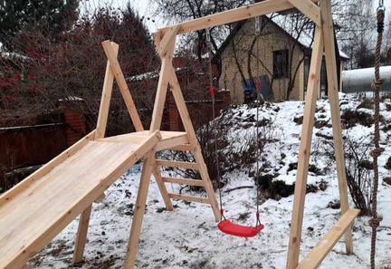 Зимняя горка