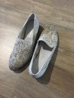 Мокасины кожа