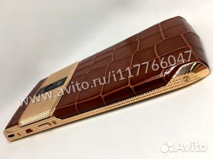 Vertu Signature Touch Clous Paris Gold Cocoa Верту