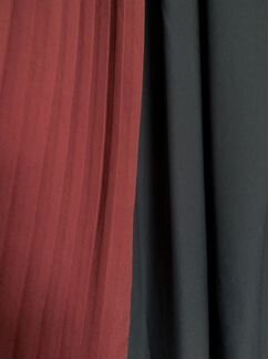 Юбка гофре reserved колор блок