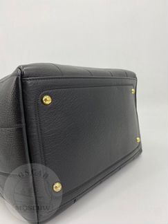 Новая черная Кожаная сумка Chanel Шанель