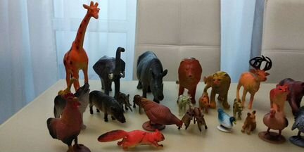 Продам набор животных и птиц