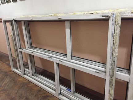 Стеклопакет двери балконные