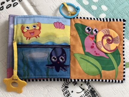 Книжка мягкая, игрушка для малышей