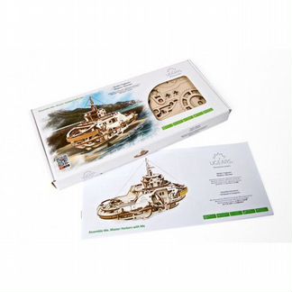 3D-конструктор Ugears Буксир