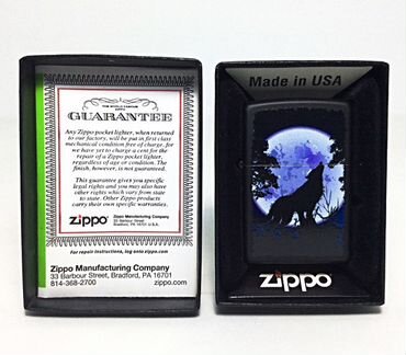 Зажигалка Zippo Howling Wolf