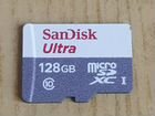 SanDisc Ultra 128gb карта памяти класс 10 micro sd