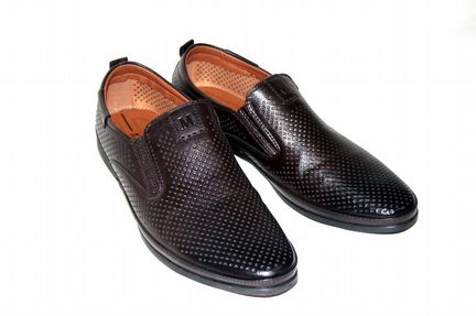 Кожаные мужские туфли