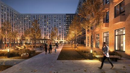 1-к квартира, 46 м², 27/33 эт.