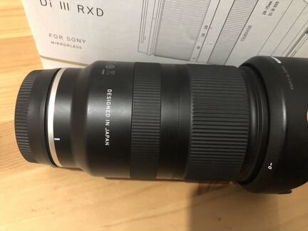Tamron 28-75 sony e