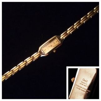 Часы.Новые.Q&Q с браслетом.Япония