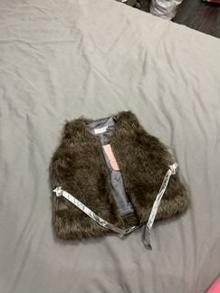 Жилетка меховая детская 2-3 года