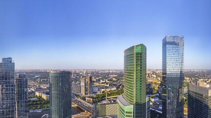 1-к апартаменты, 53.9 м², 74/95 эт.