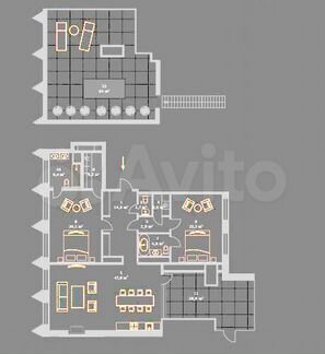 3-к квартира, 160 м², 6/6 эт.