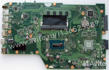 Материнская плата Asus X751LAB I3-4005U (N-TP/EDP)