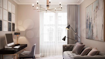 2-к квартира, 82.2 м², 20/41 эт.