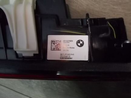 Фонарь лэд LED левый внутренний бмв Х4 Г02 BMW X4