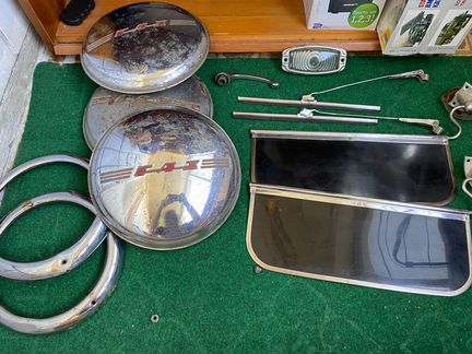 Хромированные детали на Победу газ М20