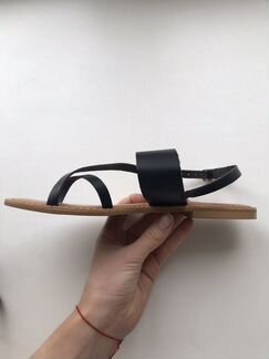 Сандалии, кожаные, размер 36