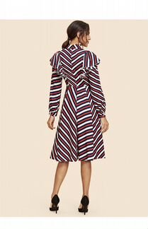 Полосатое платье shein