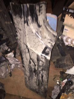 Задняя часть порога на Citroen C4 Coupe