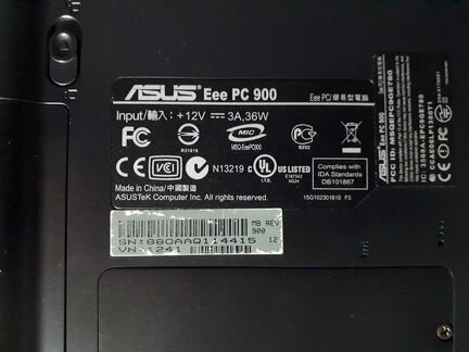 Нетбук asus Eee PC 900