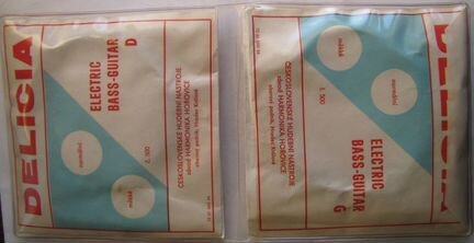 Струны для Бас Гитары Delicia (Чехословакия)