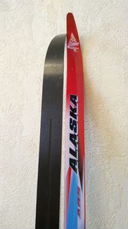 Детские беговые лыжи alaska 110см новые