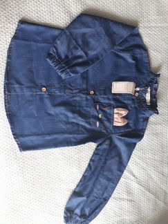 Новая рубашка для девочки 120