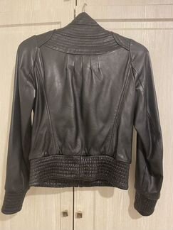Натуральная кожаная куртка. Размер 42