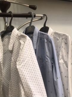 Школьные рубашки для мальчиков 128-134