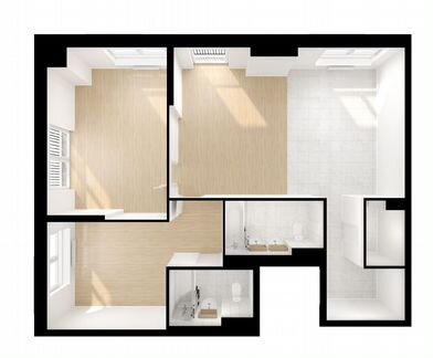 3-к квартира, 89.3 м², 10/26 эт.