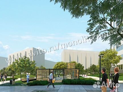 2-к квартира, 59.6 м², 11/16 эт.
