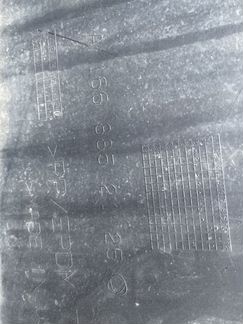 Бампер задний Мерседес X166 2012