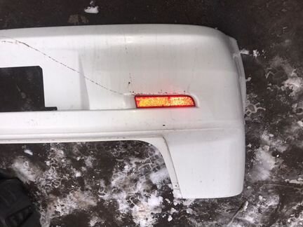 Бампер задний задний Mitsubishi Lancer X CY4A 4B11