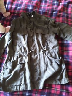 H&M куртка милитари М-L размер