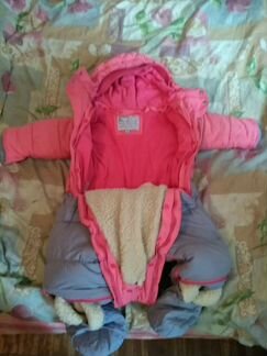 Детский комбинезон-трансформер осень-зима