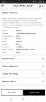 Сумка givenchy hobo