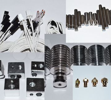 Комплектующие и расходники для 3D принтеров и чпу