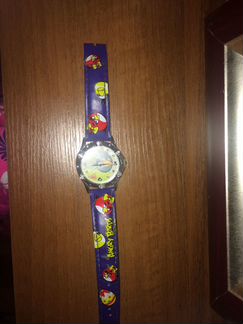 Часы детские Энгри Бёрдс