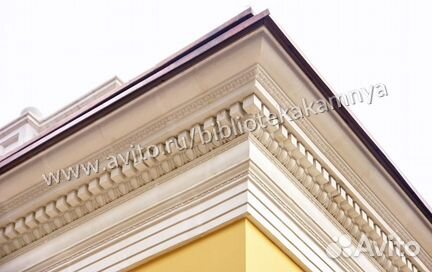 Карниз венчающий из дагестанского камня