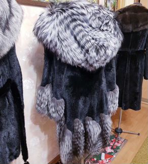 Шуба новая норковая kopenhagen mink FUR (Италия)
