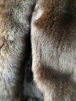 Норковая шуба мех град с капюшоном