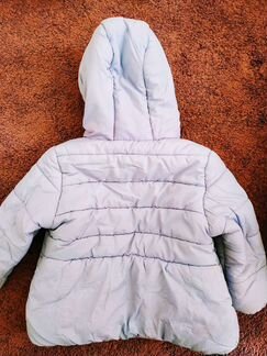 Куртка для девочки осенне-зимняя теплая р.92