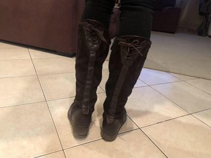 Сапоги ботфорты
