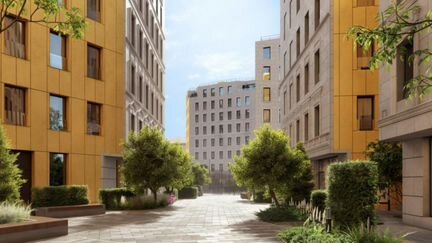 2-к апартаменты, 74.9 м², 7/8 эт.